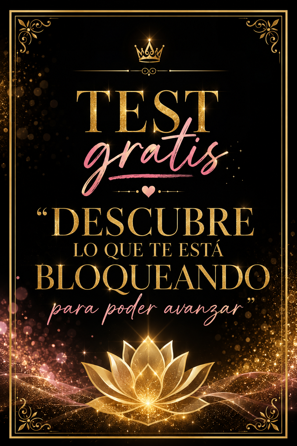 TEST gratis, descubre qué te está bloqueando para poder avanzar